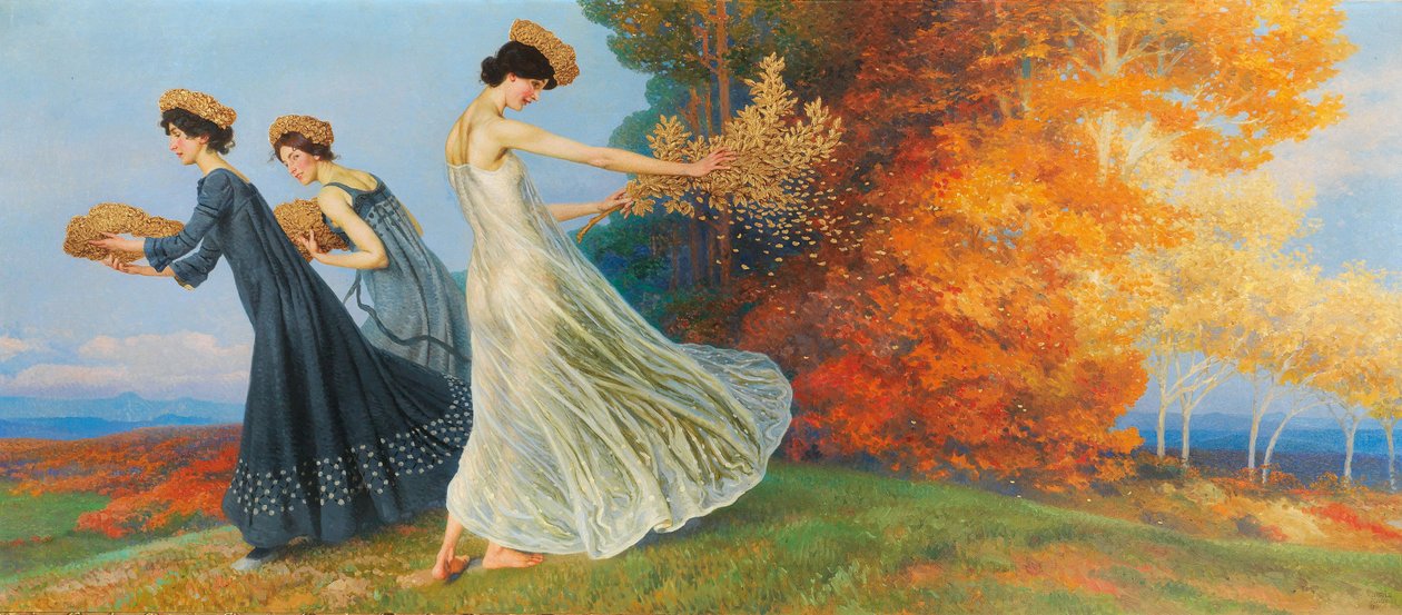Efterårsguld, 1905. af Maximilian Lenz