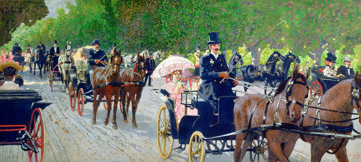 Kørsel i Praterparken af Maximilian Lenz