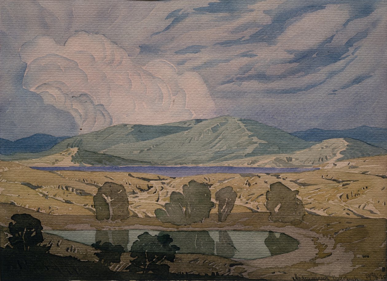 En sky over bugten. Koktebel, 1925 af Maximilian Voloshin
