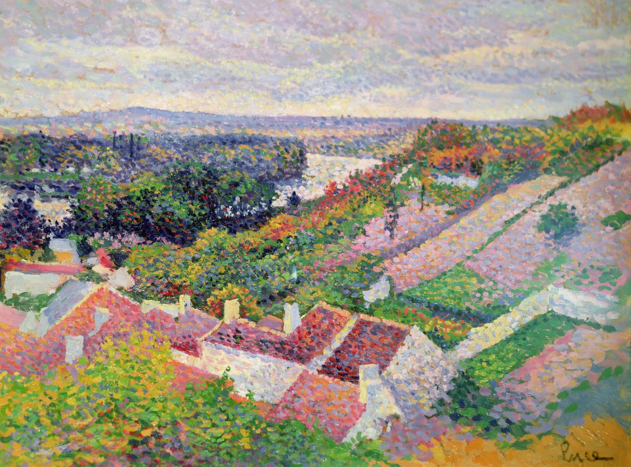 Landskab af Maximilien Luce