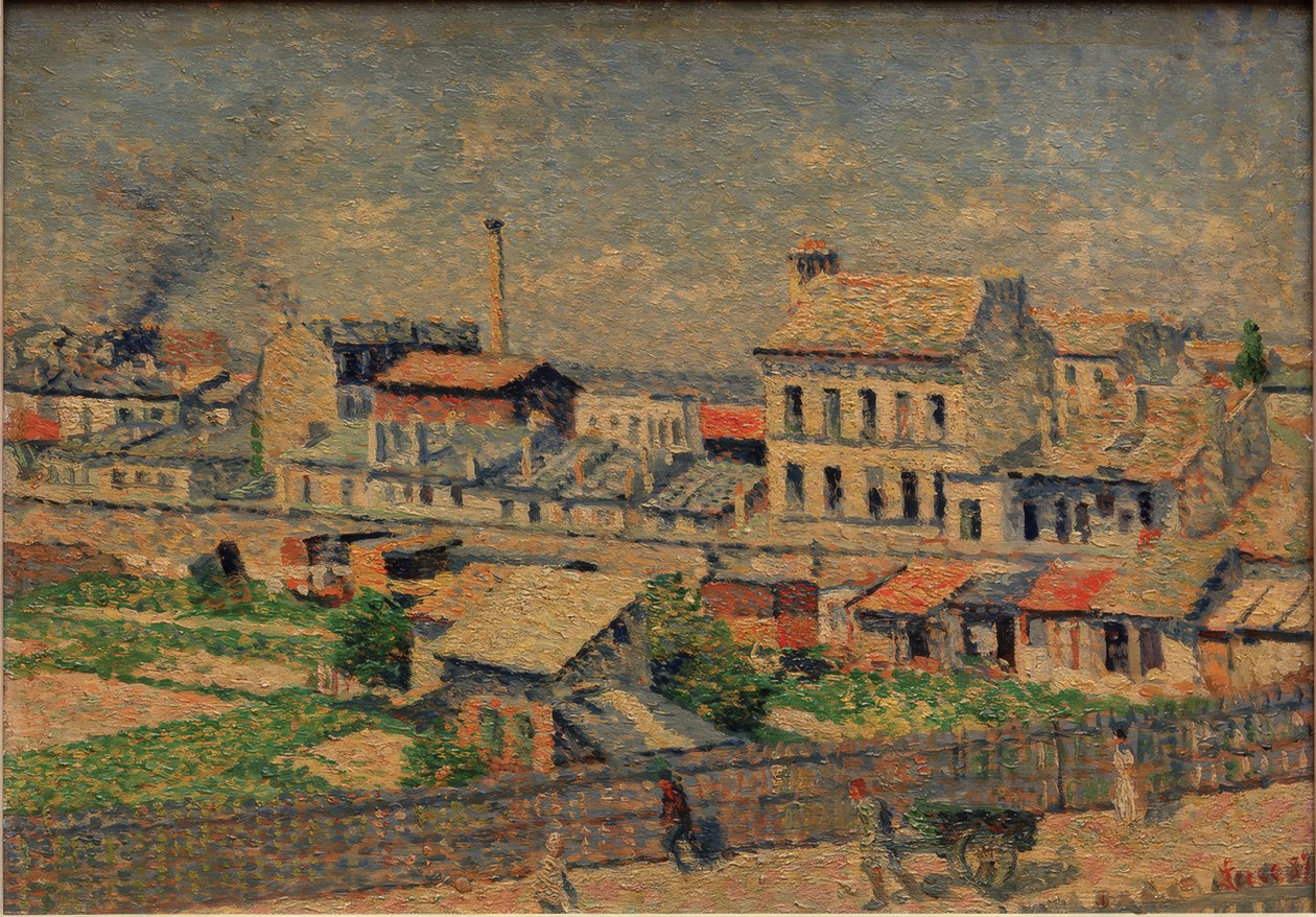Rue Damrémont i Montmartre af Maximilien Luce