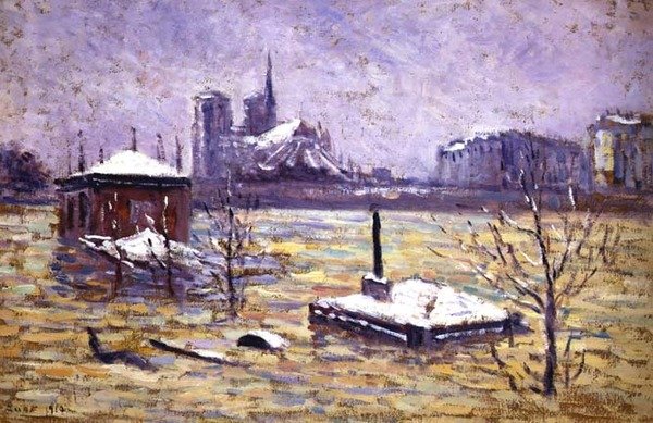 Oversvømmelsen af Maximilien Luce
