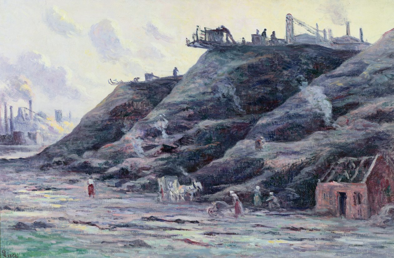 Slagdyngen, 1896 af Maximilien Luce