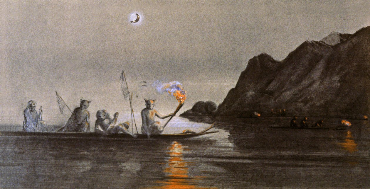 Peche en Ocean af Maximilien Radiguet