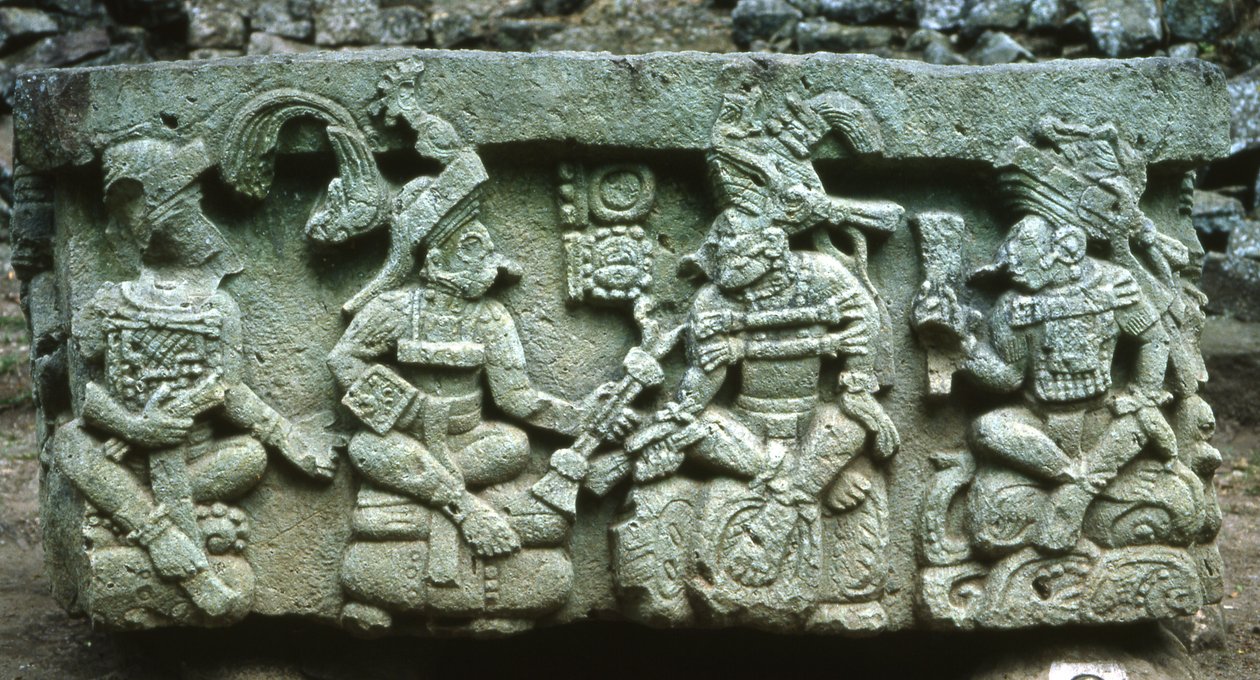 Copan alter Q af Mayan