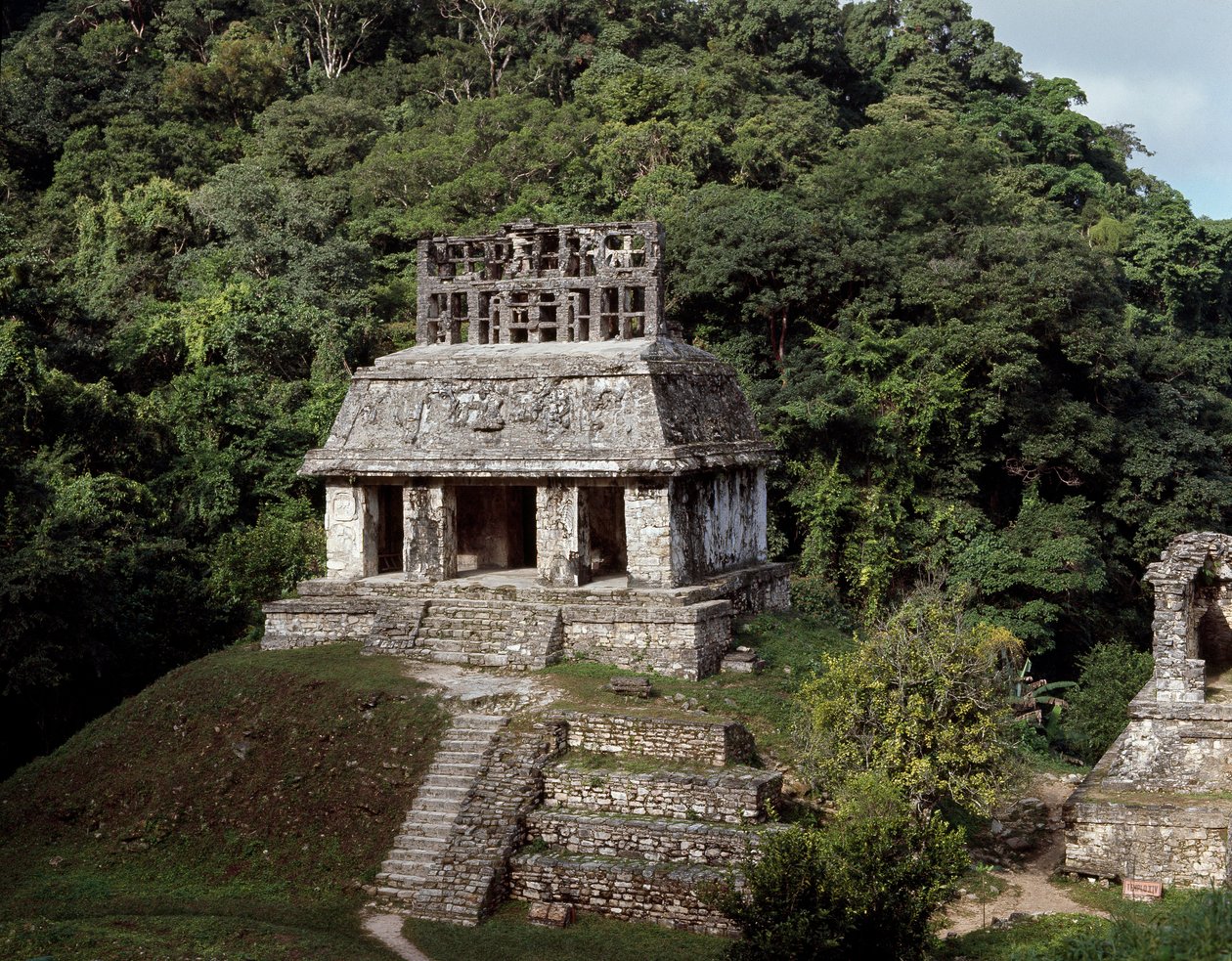 Solens tempel af Mayan