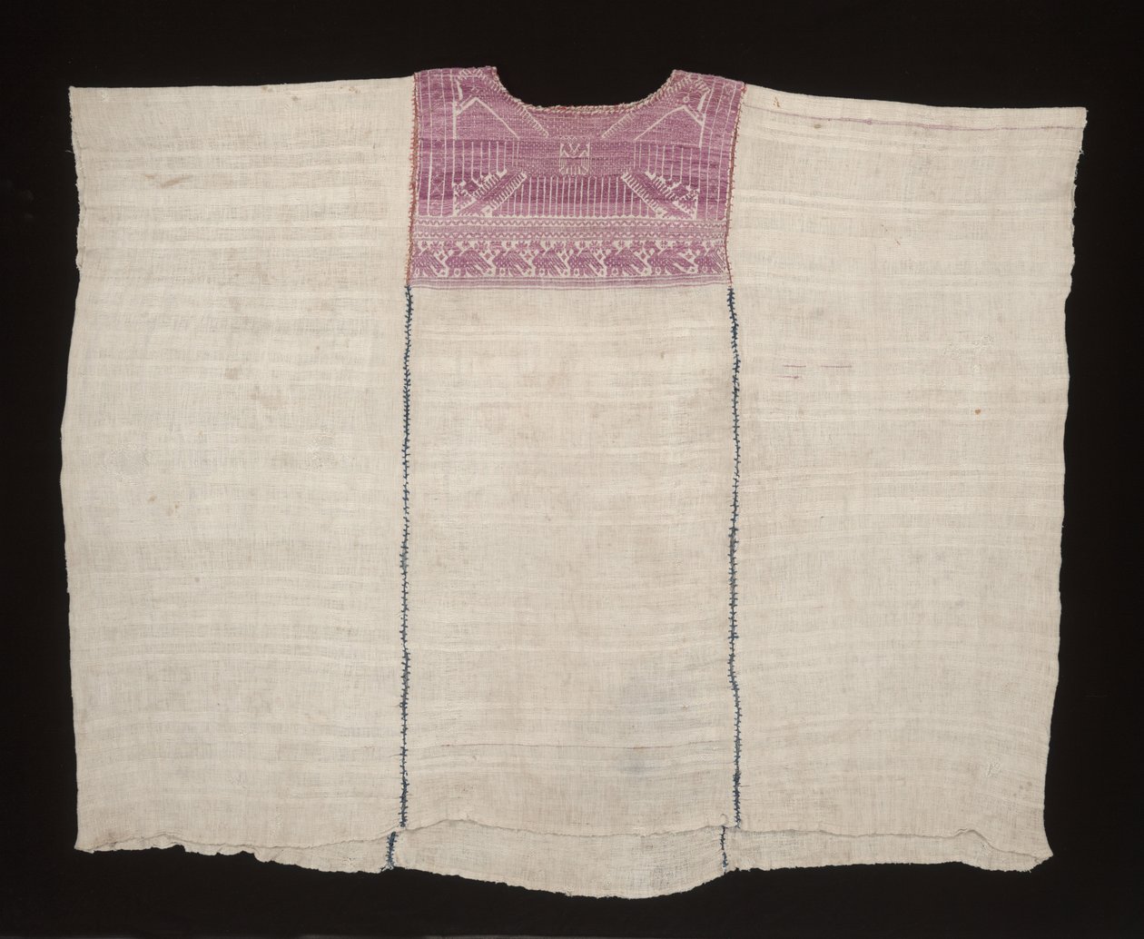 Cofradia huipil, sandsynligvis ca. 1875 (bomuld, silke) af Mayan Mayan