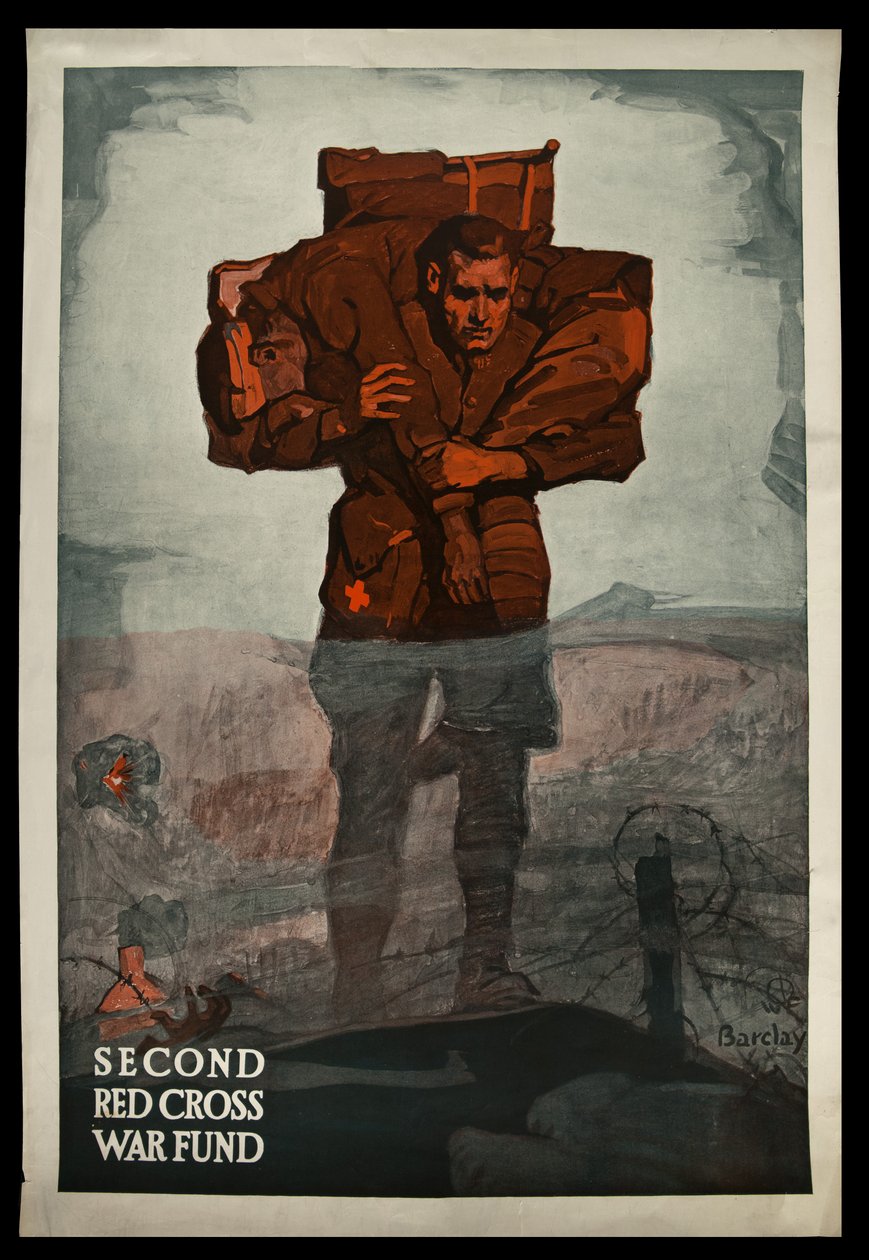 Anden Røde Kors Krigsfond, 1917-18 af McClelland Barclay
