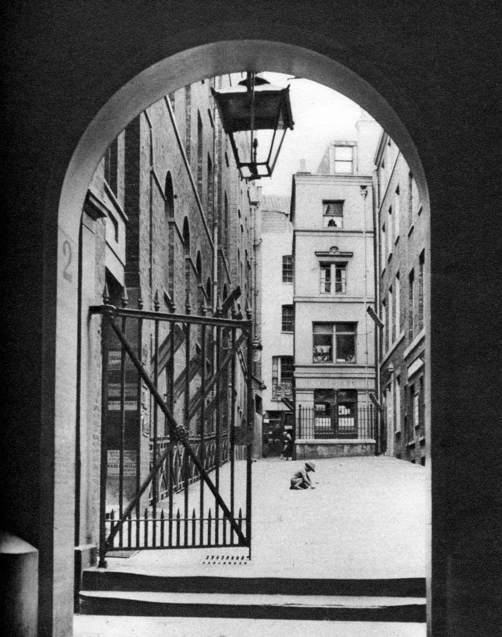Mitre Court ved Templet, London, 1926-1927. af McLeish
