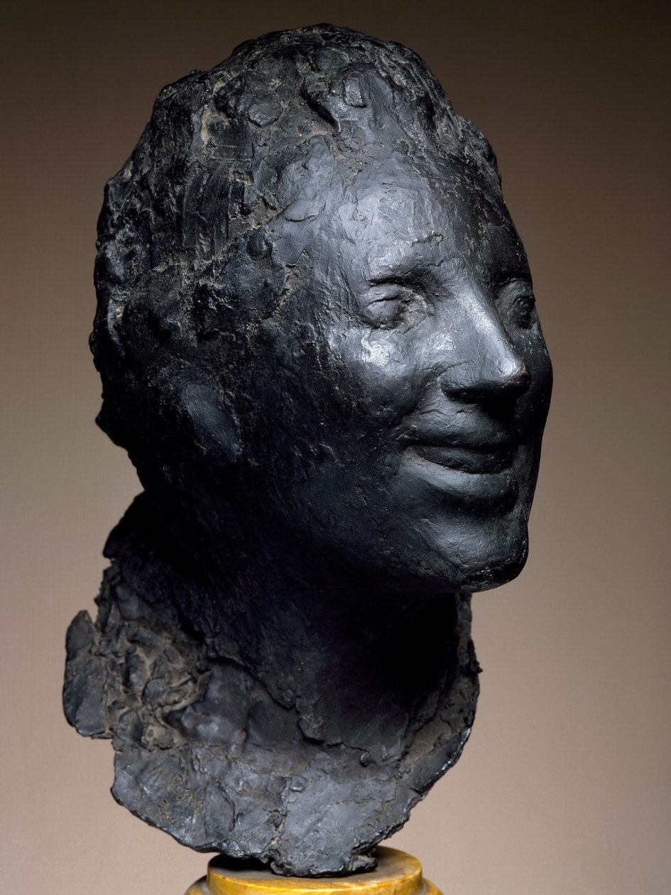 La Rieuse (Den grinende kvinde) af Medardo Rosso
