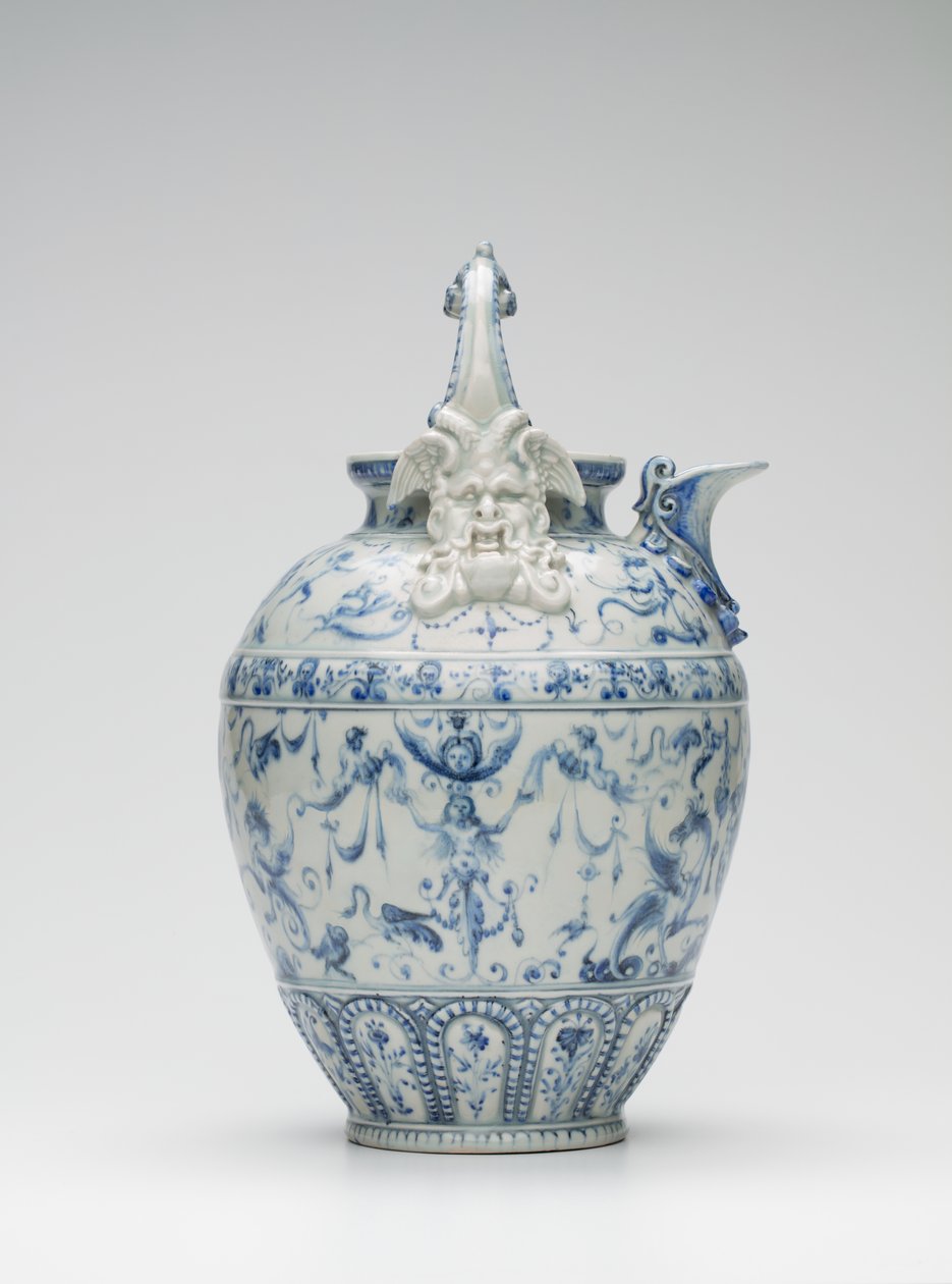 Ewer (kande) af Medici Porcelain Manufactory