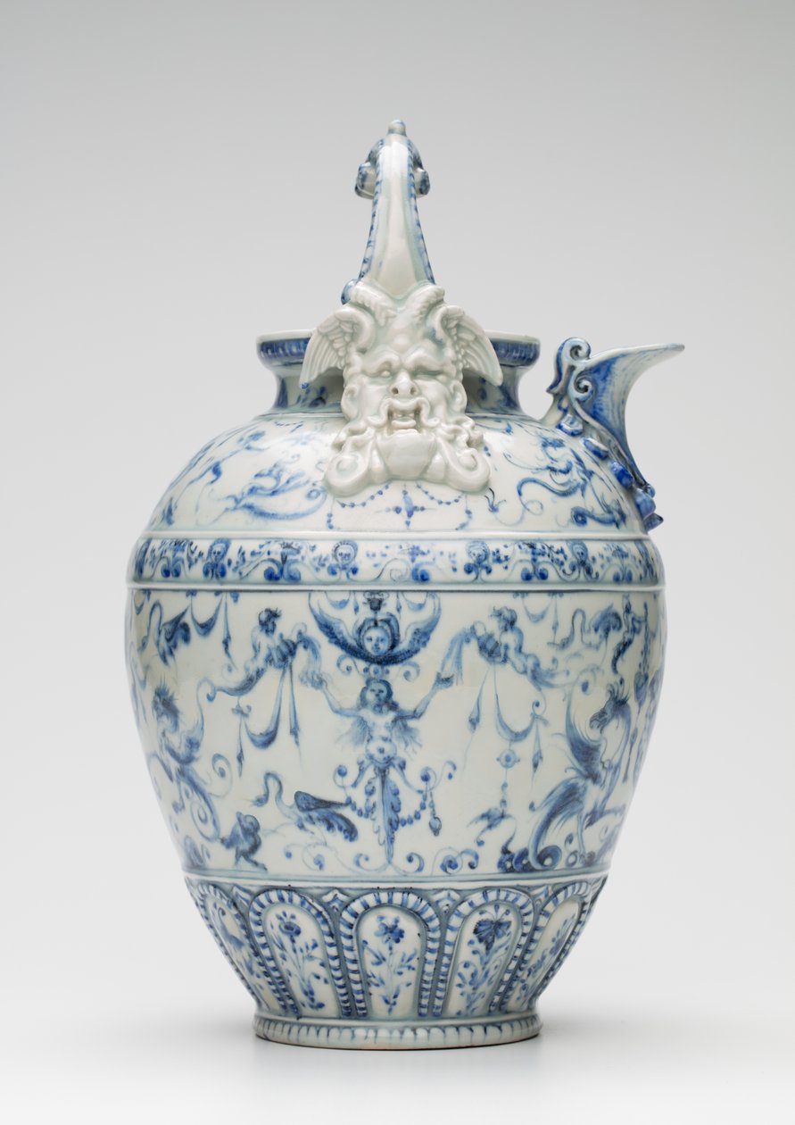 Ewer (kande) af Medici Porcelain Manufactory