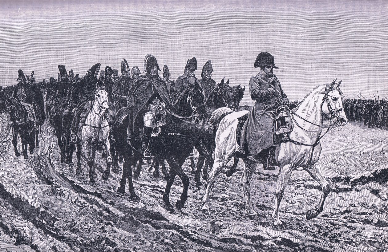 Tilbagetoget fra Moskva e.Kr. 1812 af Meissonier