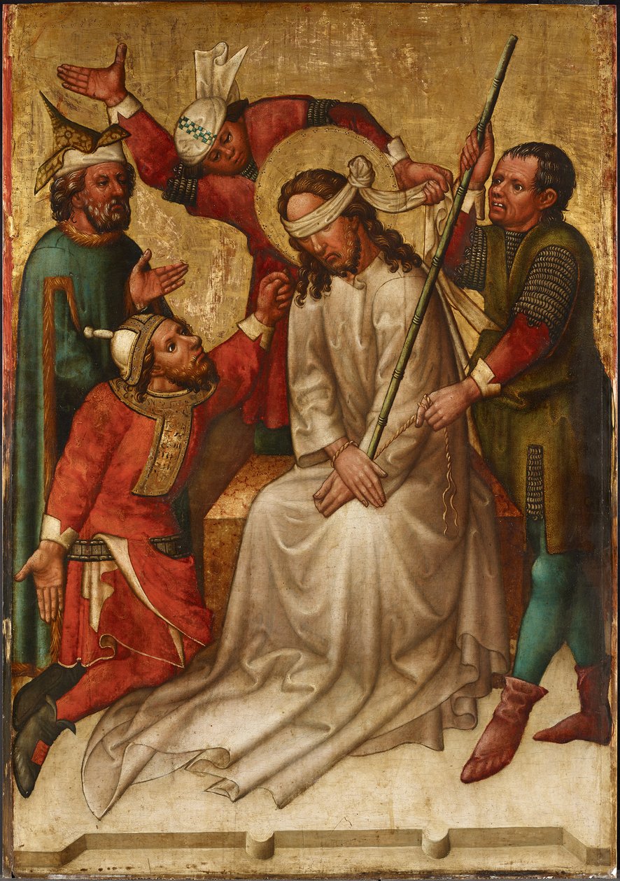 hån mod Kristus af Meister des Andreasaltars