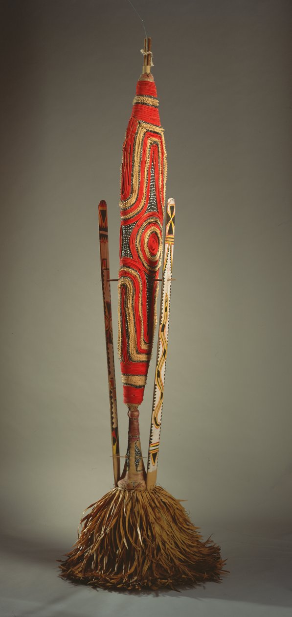 Melanesisk maske af Melanesian