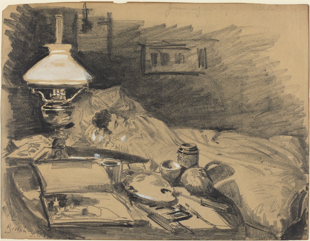 Kunstnerens Atelier af Melchior Lechter