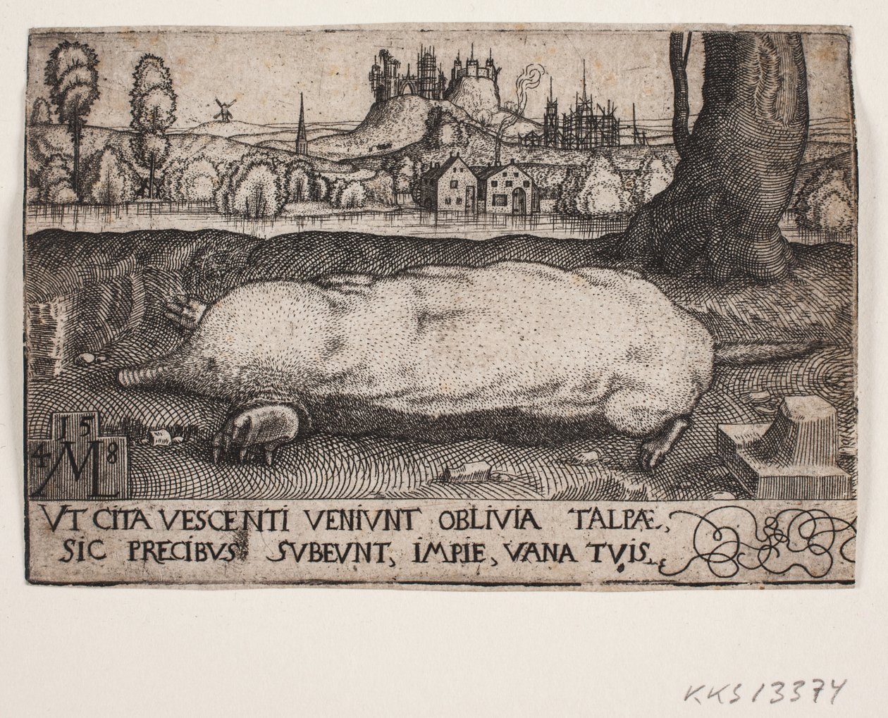 Muldvarpen af Melchior Lorck