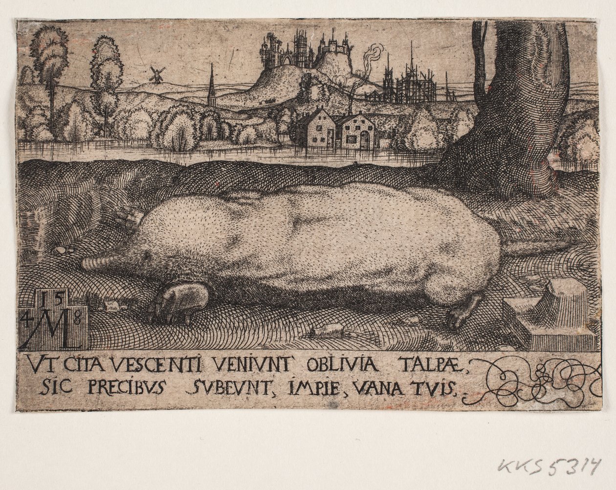 Muldvarpen af Melchior Lorck