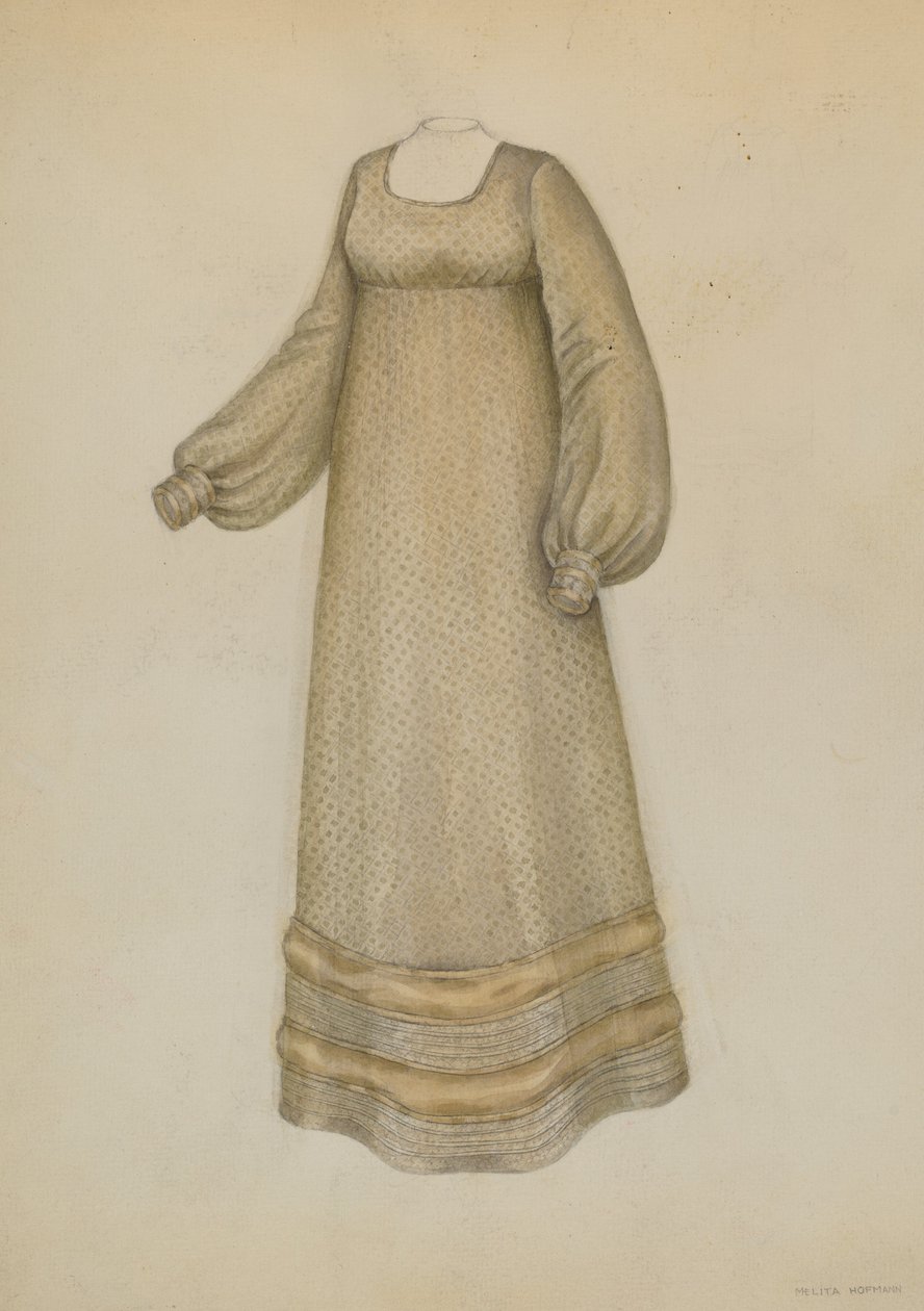 Kjole, c. 1936. af Melita Hofmann