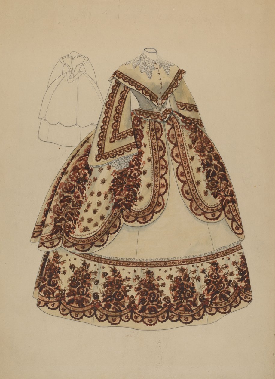 Kjole, c. 1936. af Melita Hofmann