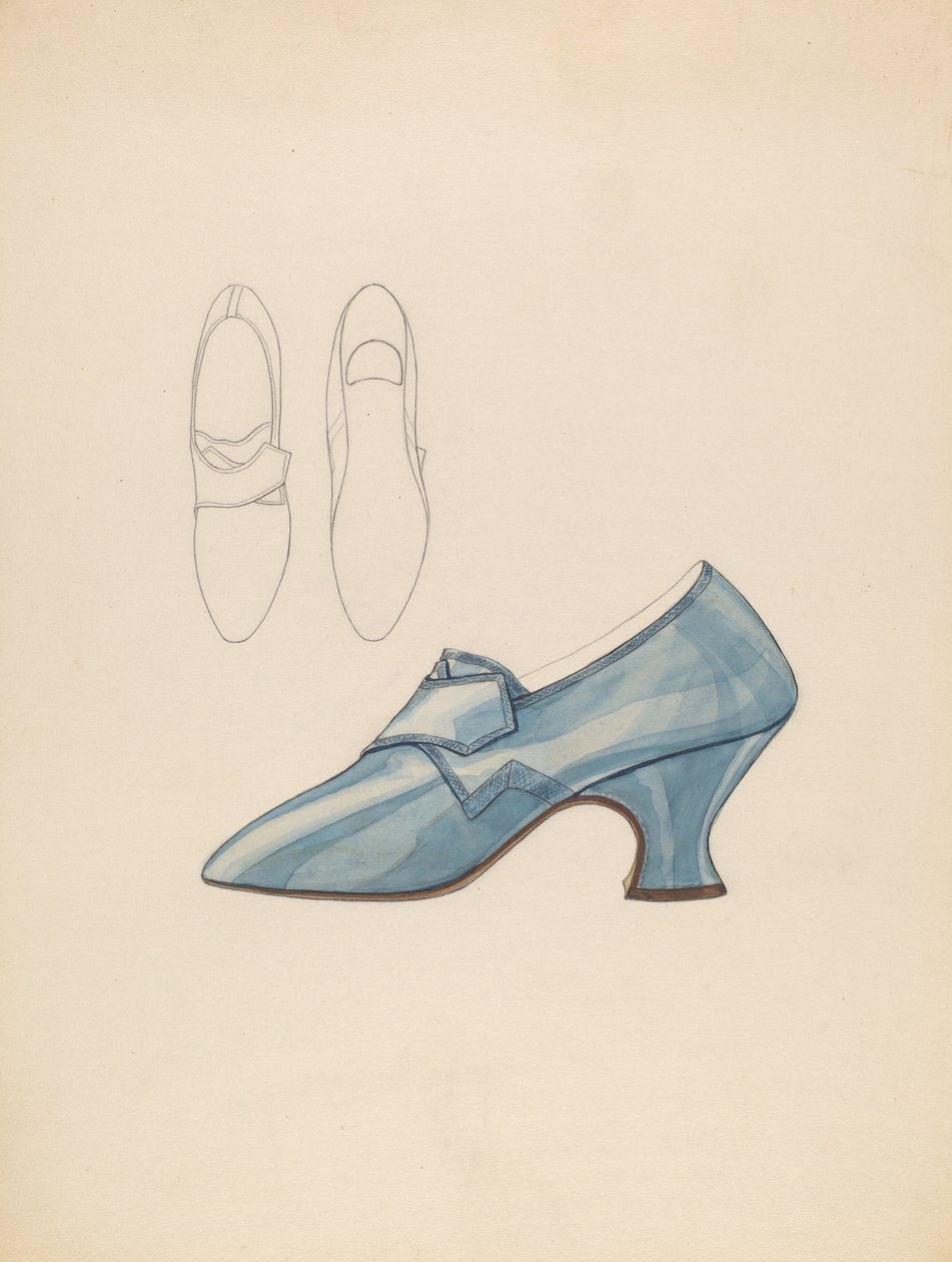 Kvindesko, ca. 1936. af Melita Hofmann