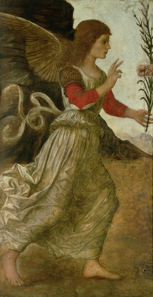 Bebudelsesengelen Gabriel af Melozzo da Forli