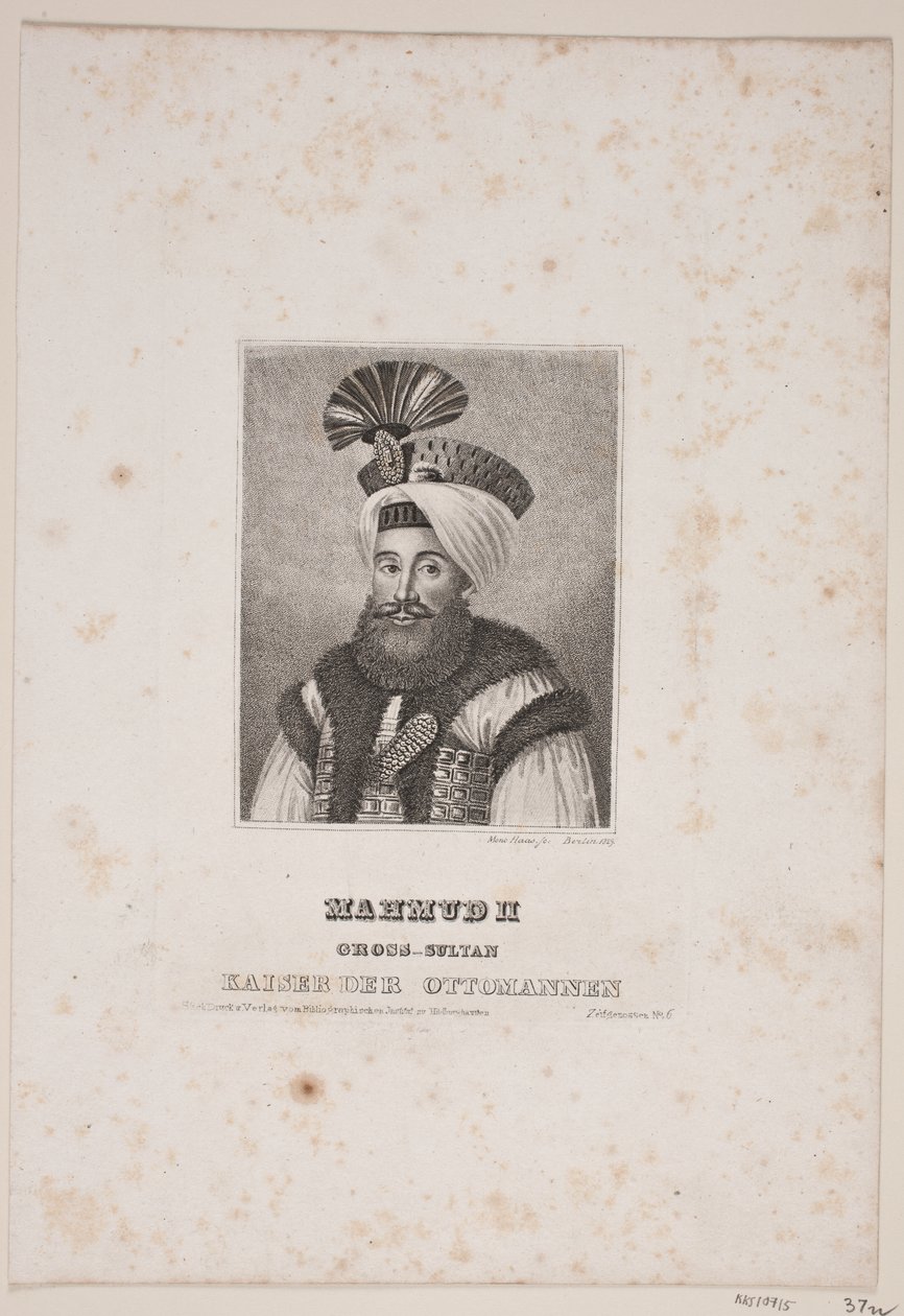Dansk:  Mahmud II af Meno Haas