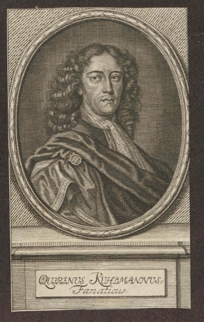 Quirinus Kuhlmann 1651-1689 af Mentzel