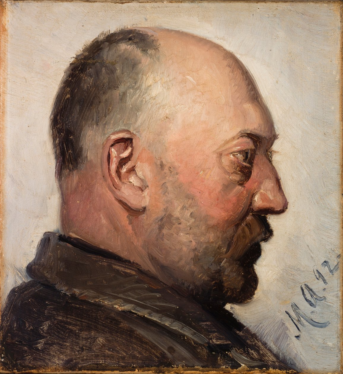 Thorvald Bindesbøll af Michael Peter Ancher