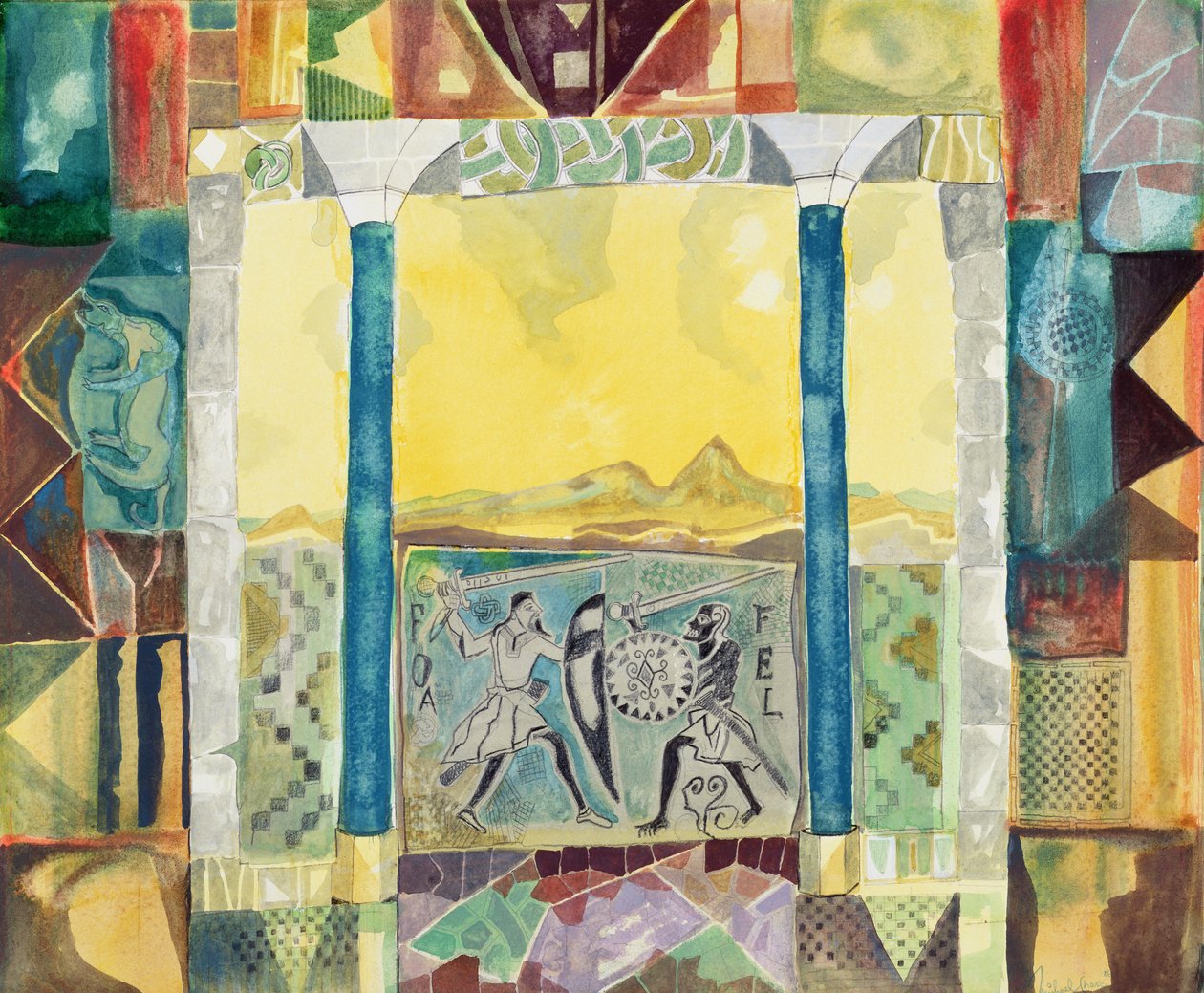 Etruskiske krigere, Toscana af Michael Chase