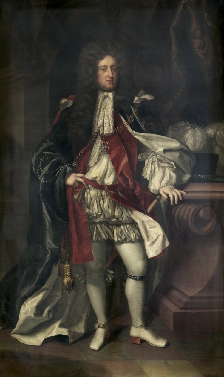 Prins Georg af Danmark (1653-1708) af Michael Dahl