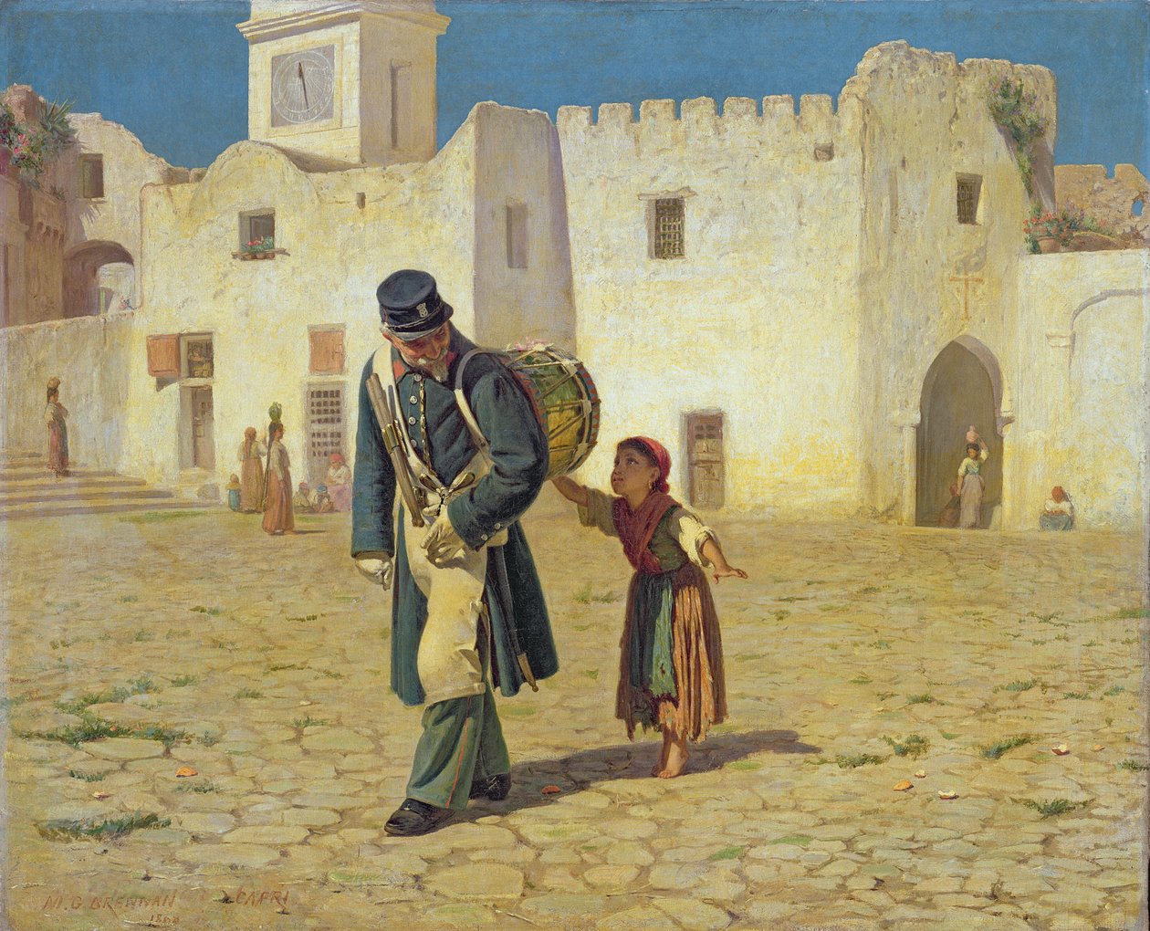 Trommeslageren, 1867 af Michael George Brennan