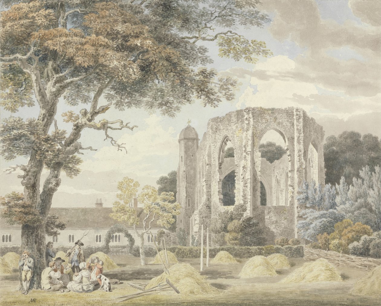 The Chapel of the Greyfriars Monastery, Winchester af Michael Rooker