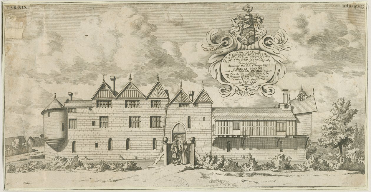 Norbury Manor: gravering af Michael Burghers
