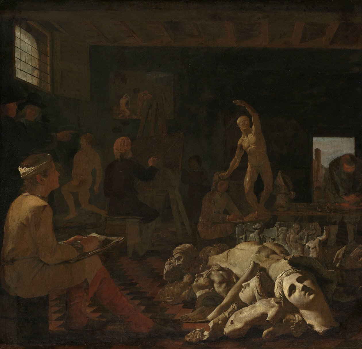 Et malers studie af Michael Sweerts