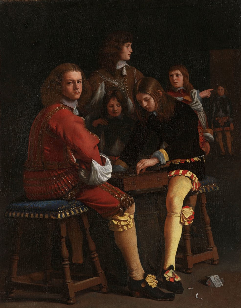 Draftspillerne af Michael Sweerts