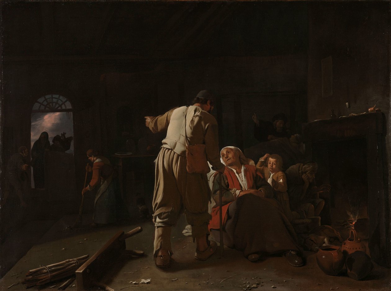 Besøger de syge Besøger syge af Michael Sweerts