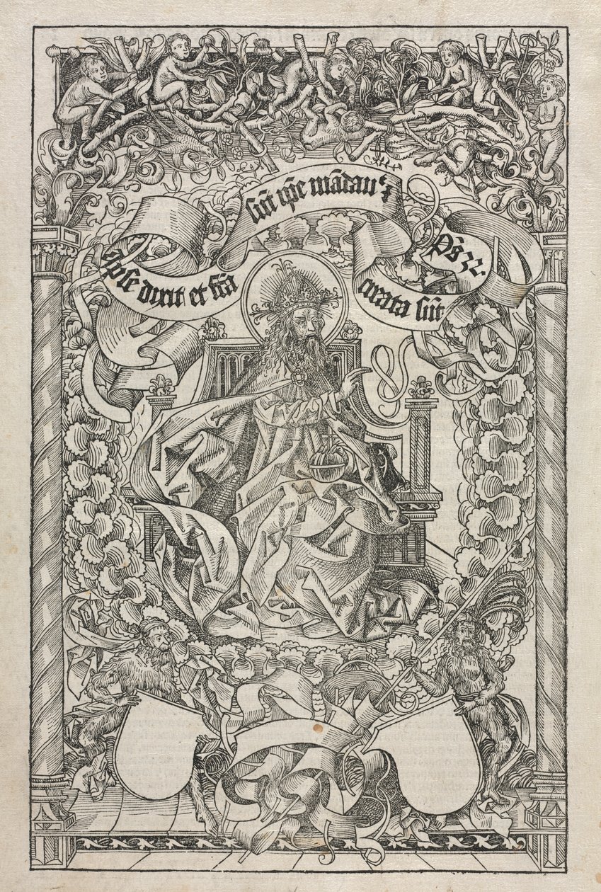 Nürnberg-krøniken: Emblemet af Michael Wolgemut