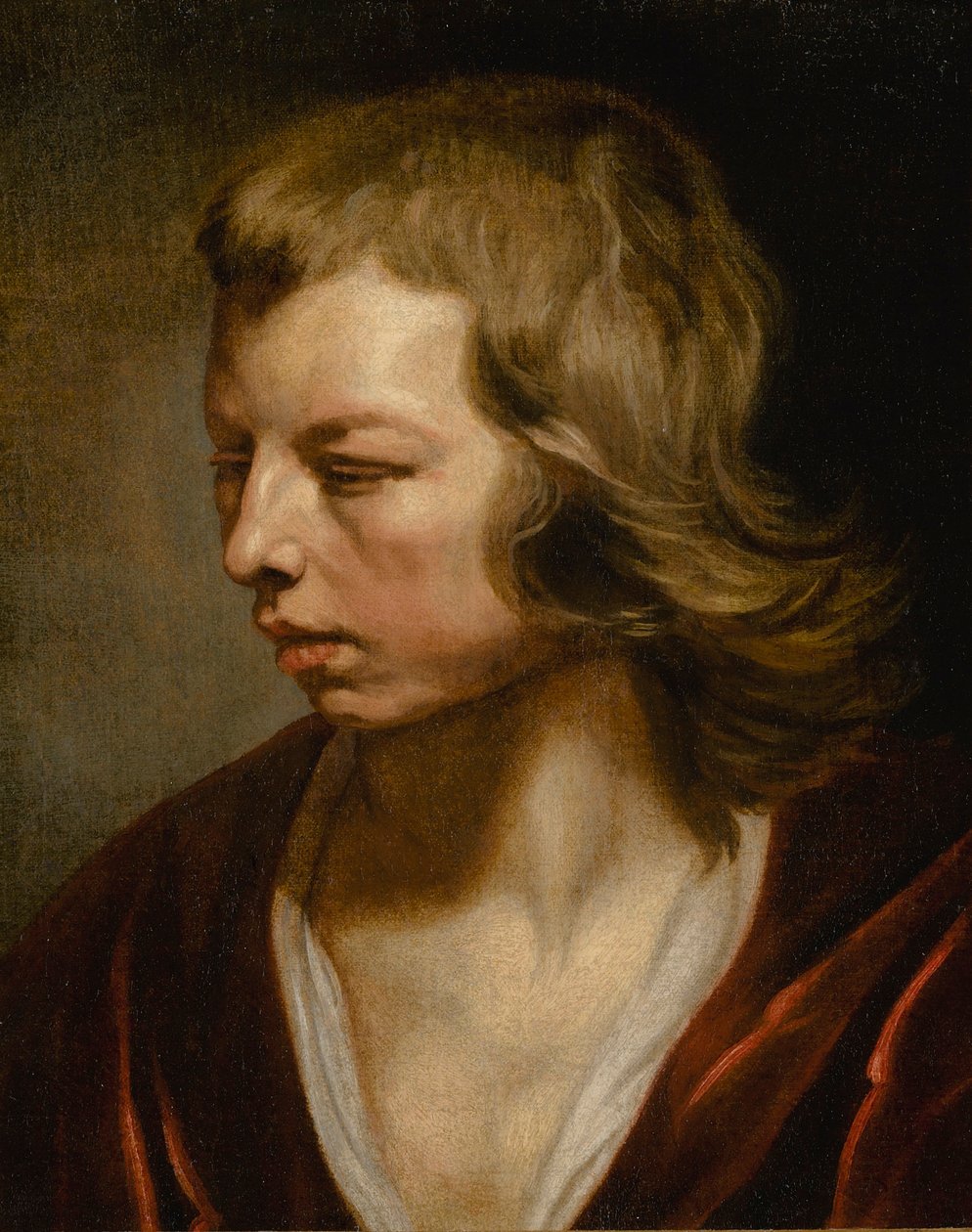 Studie af en dreng af Michaelina Wautier