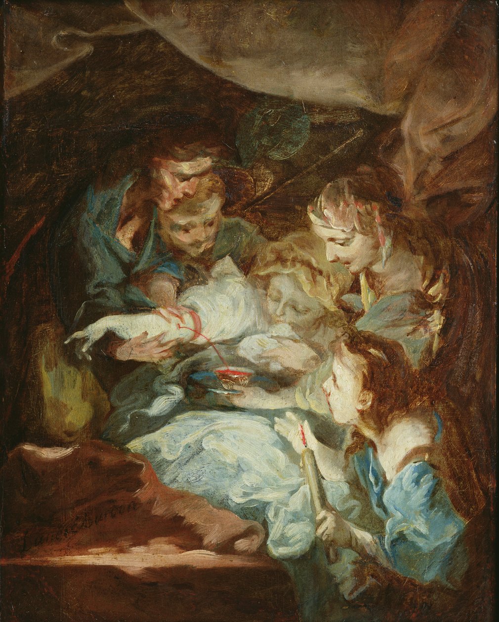Blodsletningen af Michel Francois Dandre Bardon