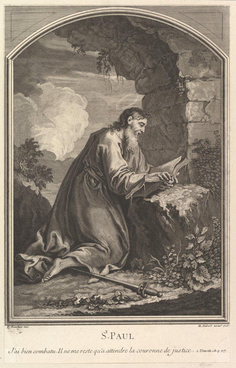 Sankt Paul, 1726. af Michel Aubert