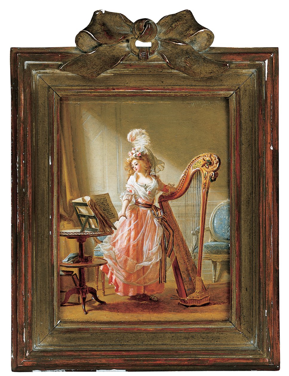 Musikundervisningen, 1788 af Michel Garnier