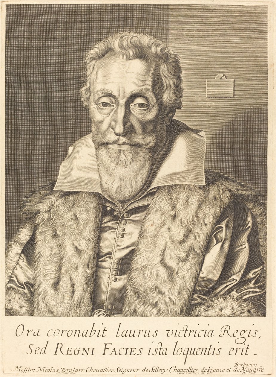 Nicolas Brulart af Michel Lasne