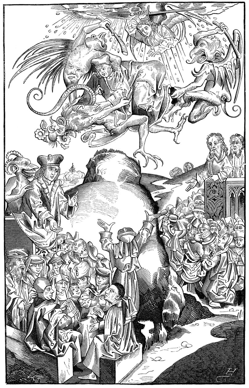 Antikrists regeringstid, 1493 af Michel Volgemuth