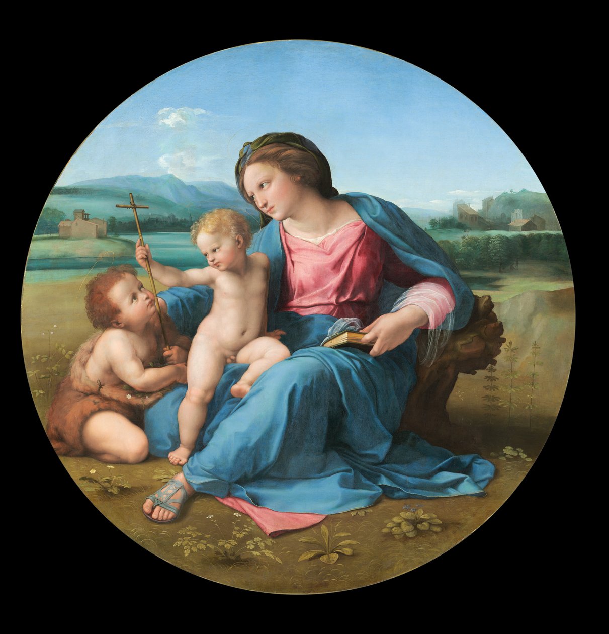 Alba Madonna af Michelangelo Buonarroti