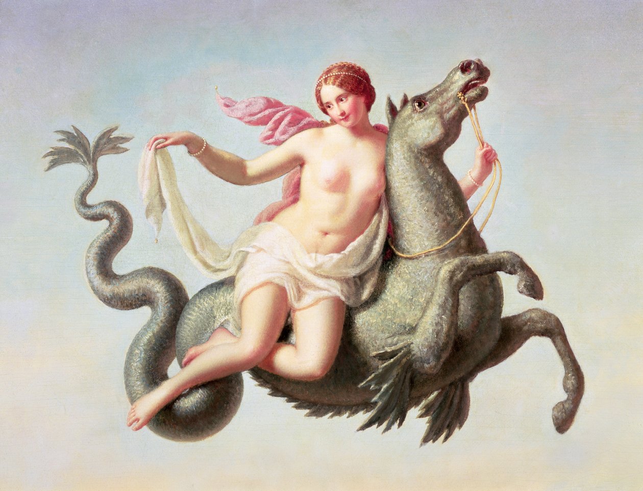 The Escape of Galatea (panel) af Michelangelo Maestri