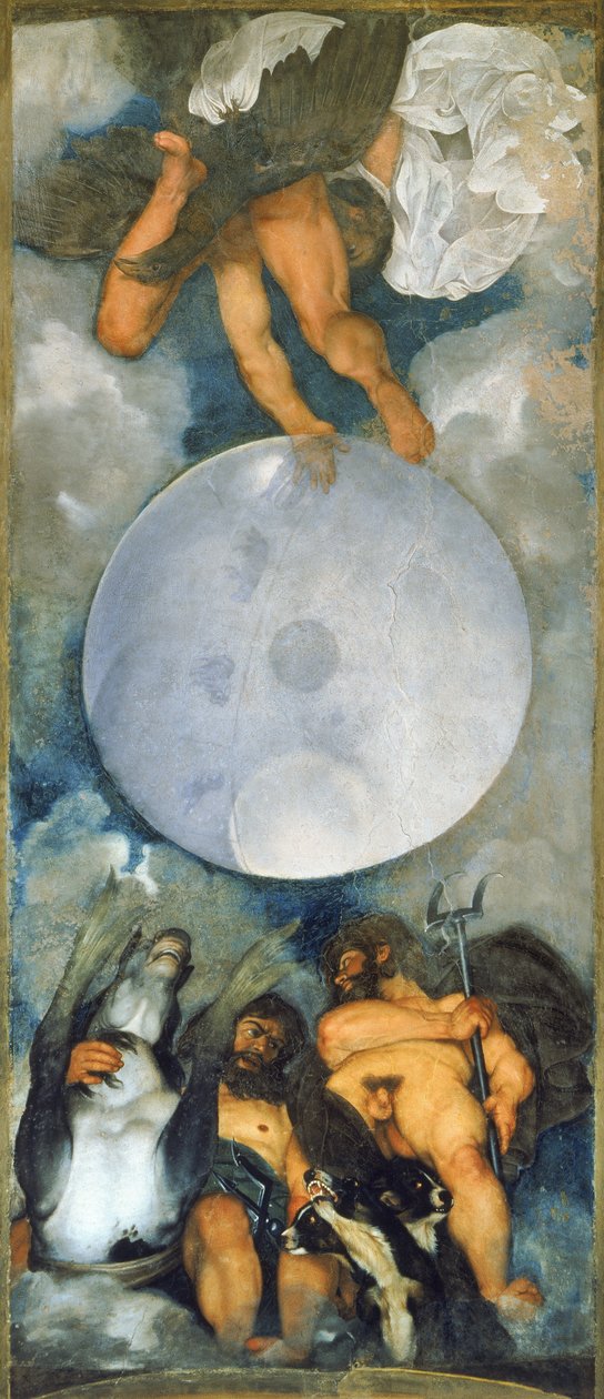 Jupiter, Neptun og Pluto af Michelangelo Merisi Caravaggio