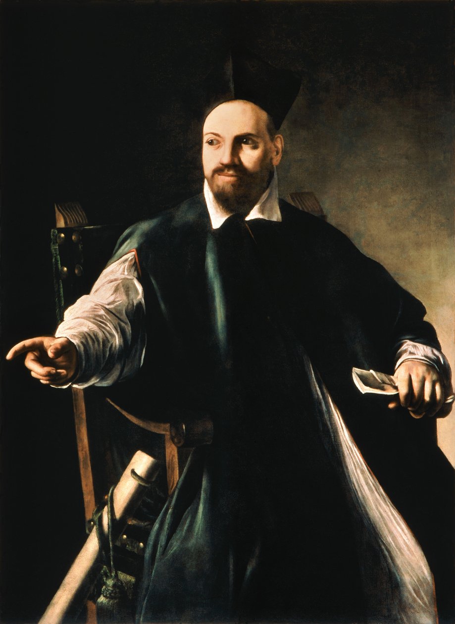 Portræt af Maffeo Barberini af Michelangelo Merisi Caravaggio