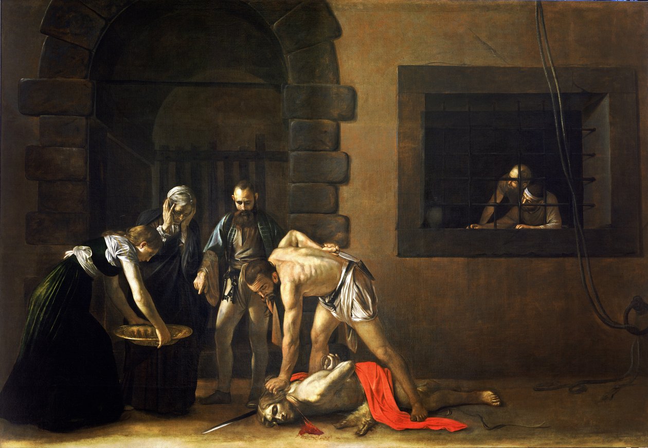 Johannes Døberens halshugning af Michelangelo Merisi Caravaggio