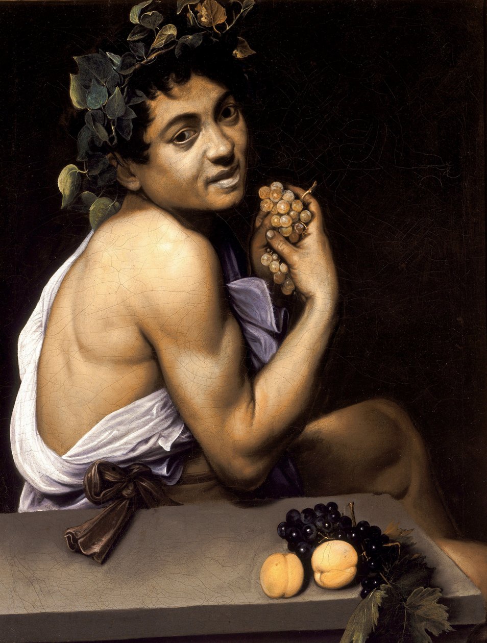 Ung syg Bacchus af Michelangelo Merisi Caravaggio